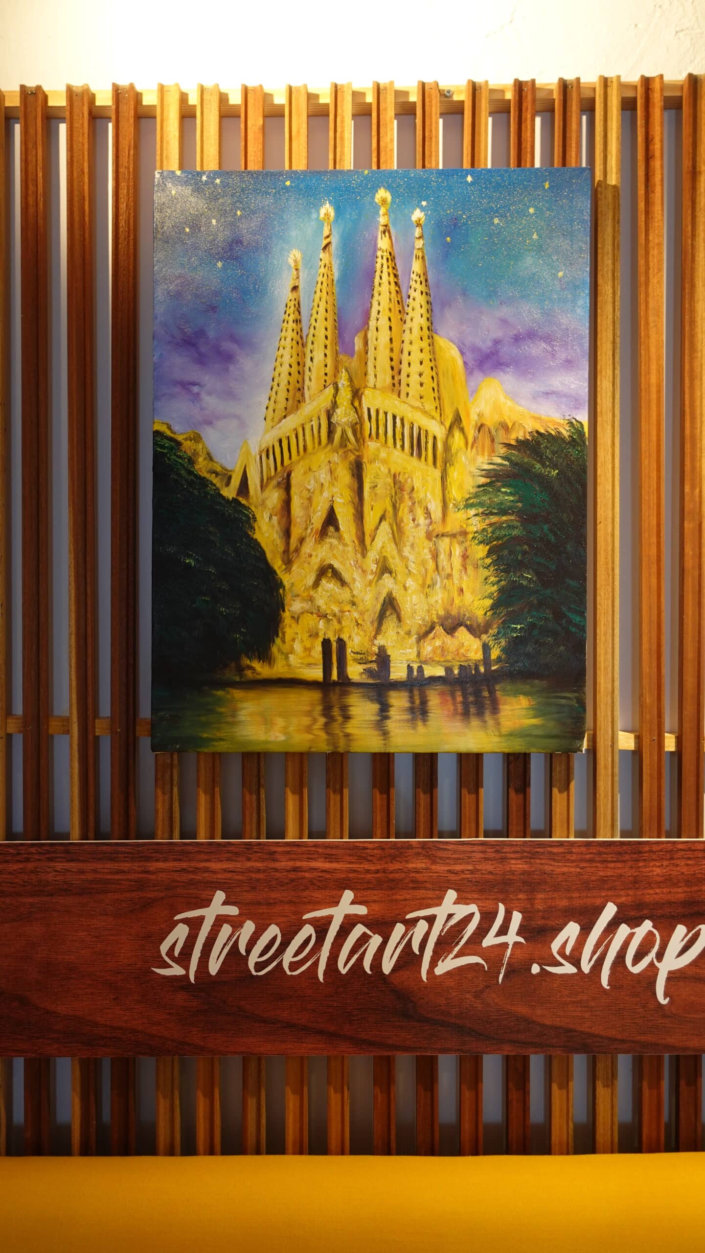 Noche de La Sagrada Familia 60 x 80 cm