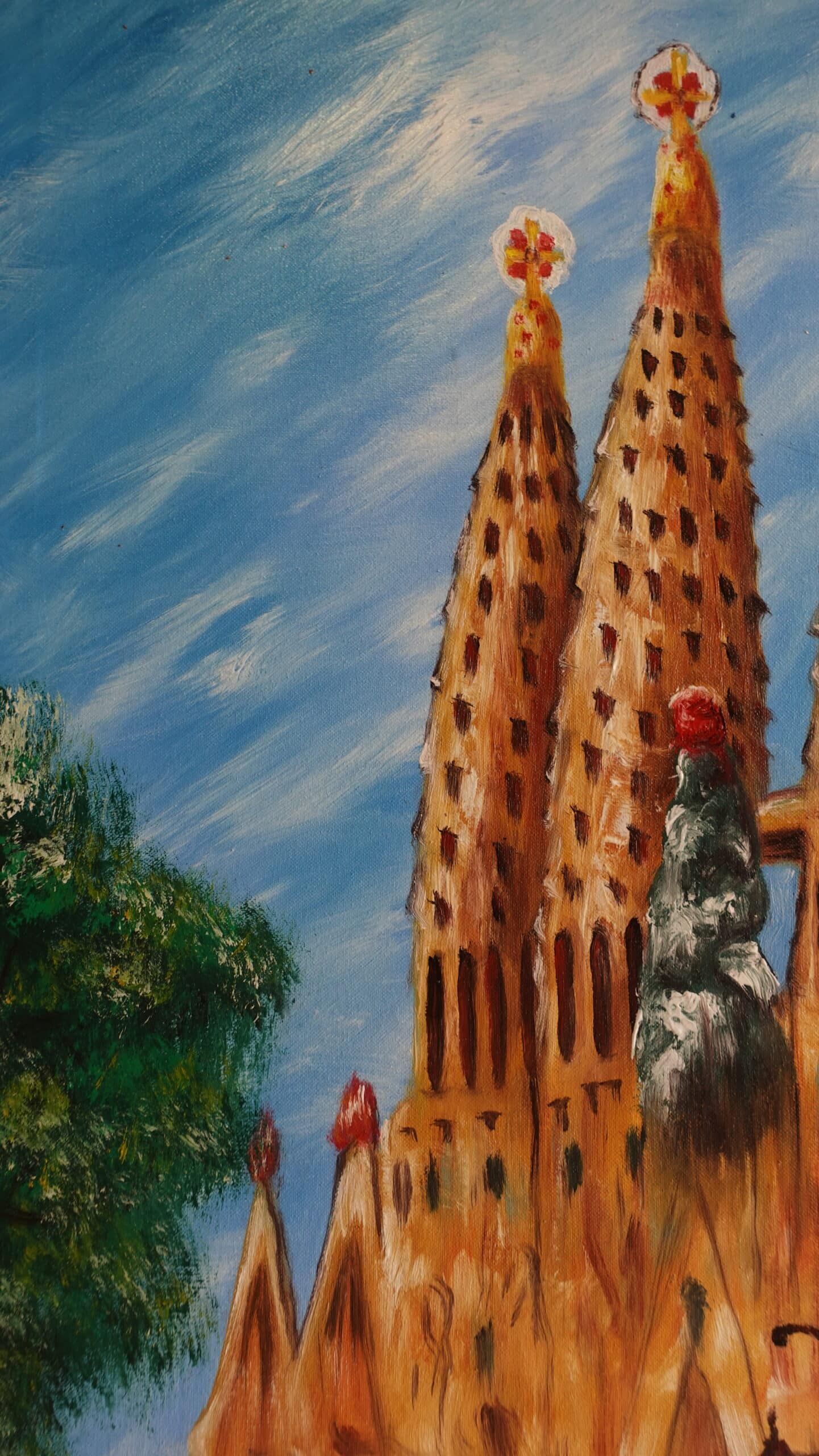 La Sagrada Familia Barcelona 60 x 80 cm