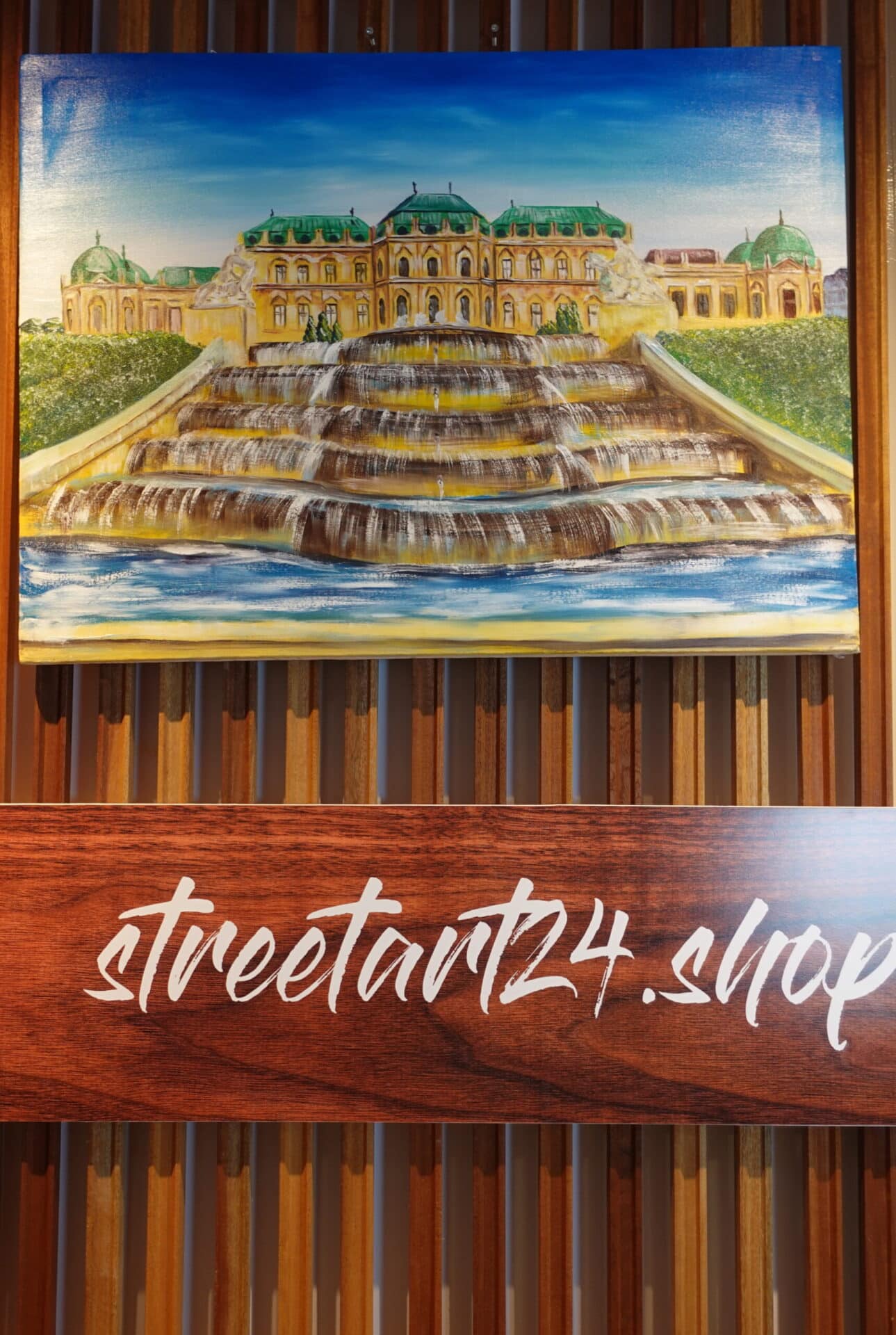 Palacio de Belvedere de Viena 60 x 80 cm