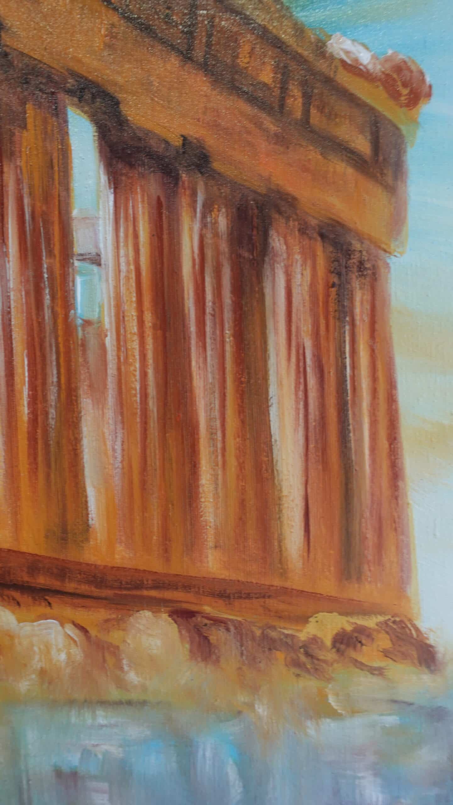 El Partenón de Atenas 60 x 80 cm