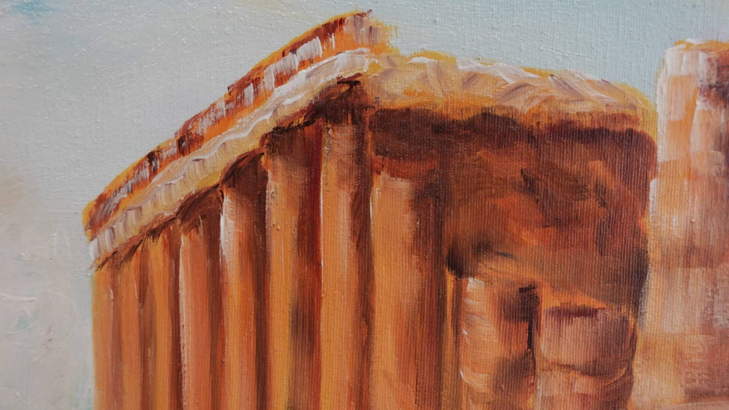El Partenón de Atenas 60 x 80 cm