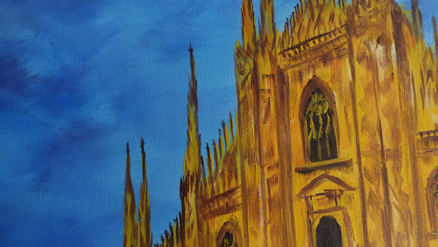 La Catedral de Milan 60 x 80 cm