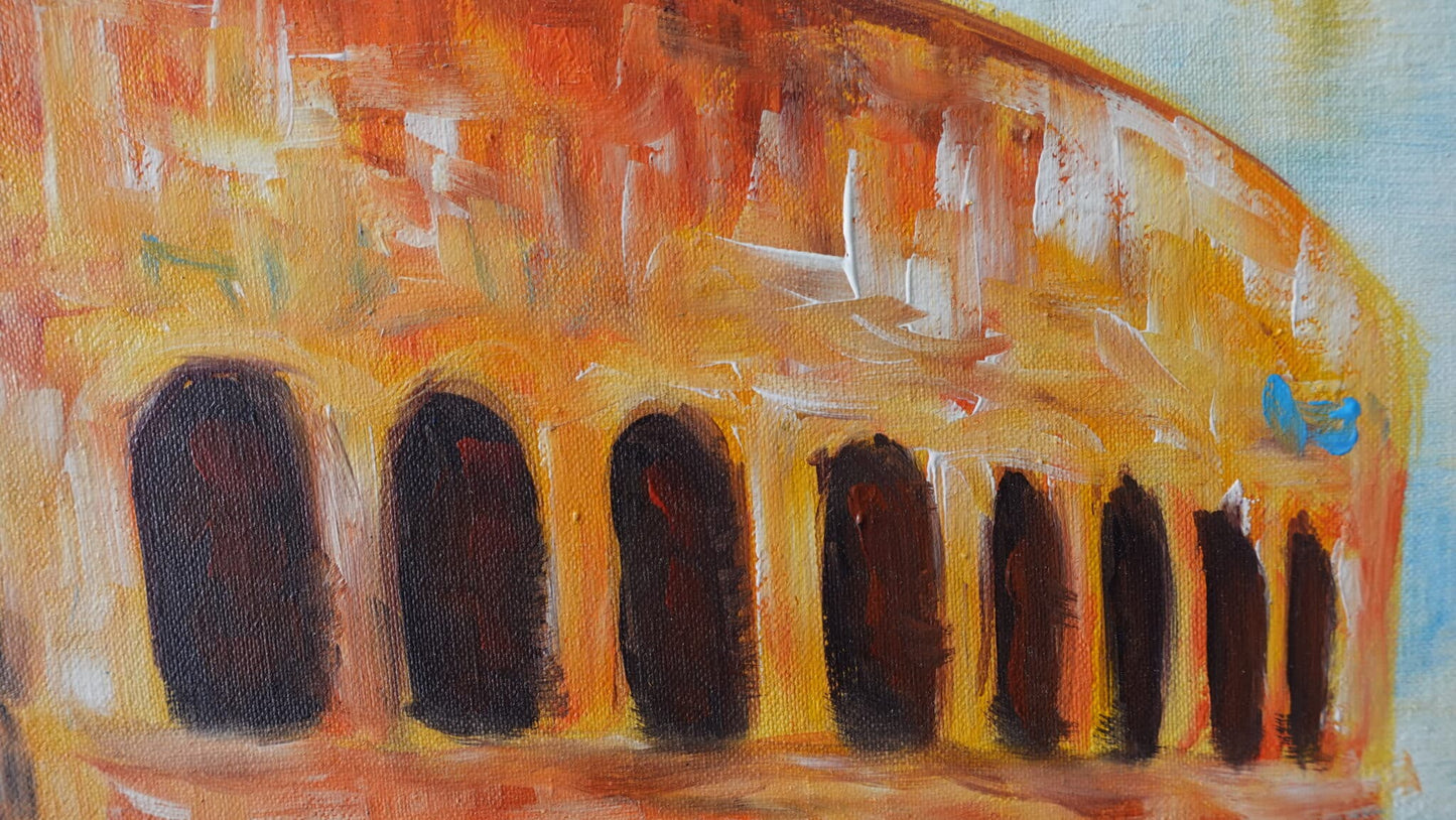 El Coliseo 60 x 80 cm