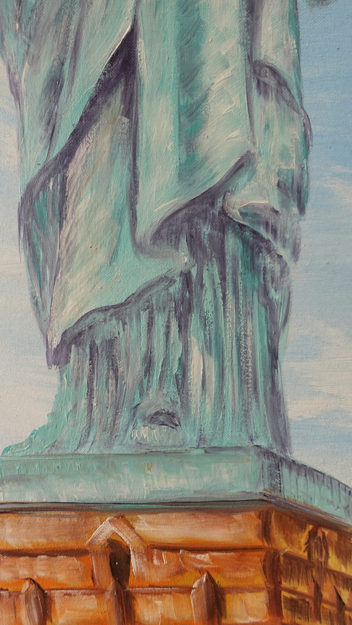 Estatua de la Libertad 60 x 80 cm