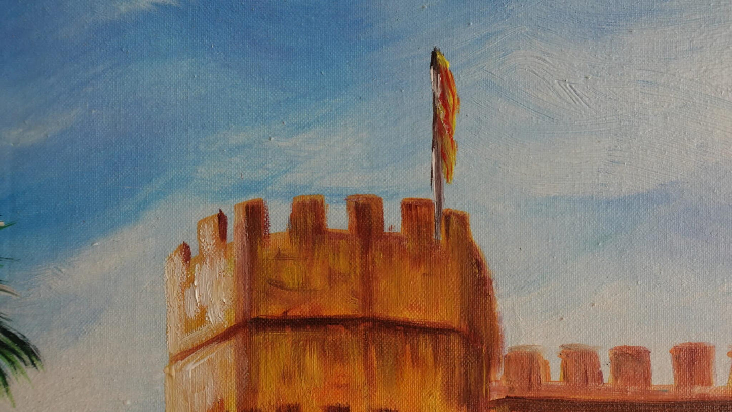 Las Torres de Serranos 60 x 80 cm