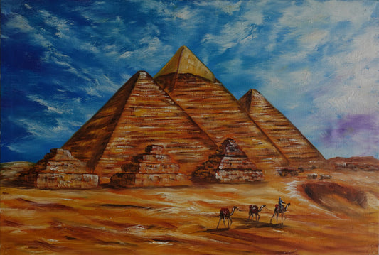 Pirámides de Egipto 60 x 40 cm