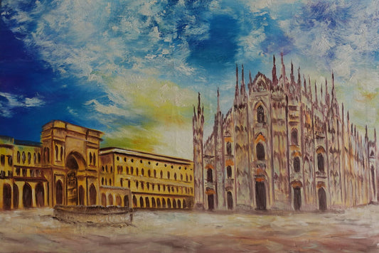 Catedral de Milán 60 x 40 cm