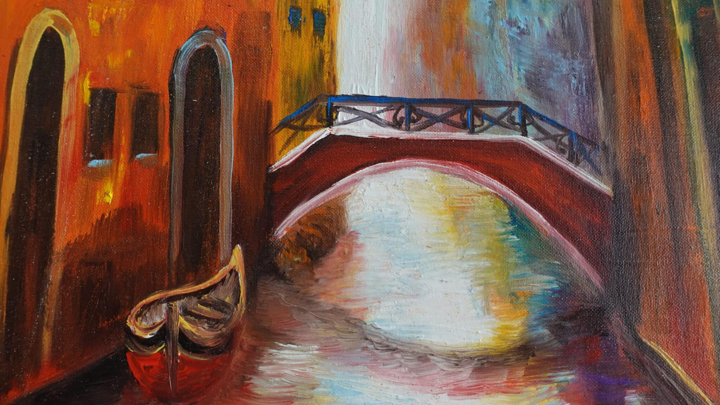 Canales de Venecia 60 x 40 cm