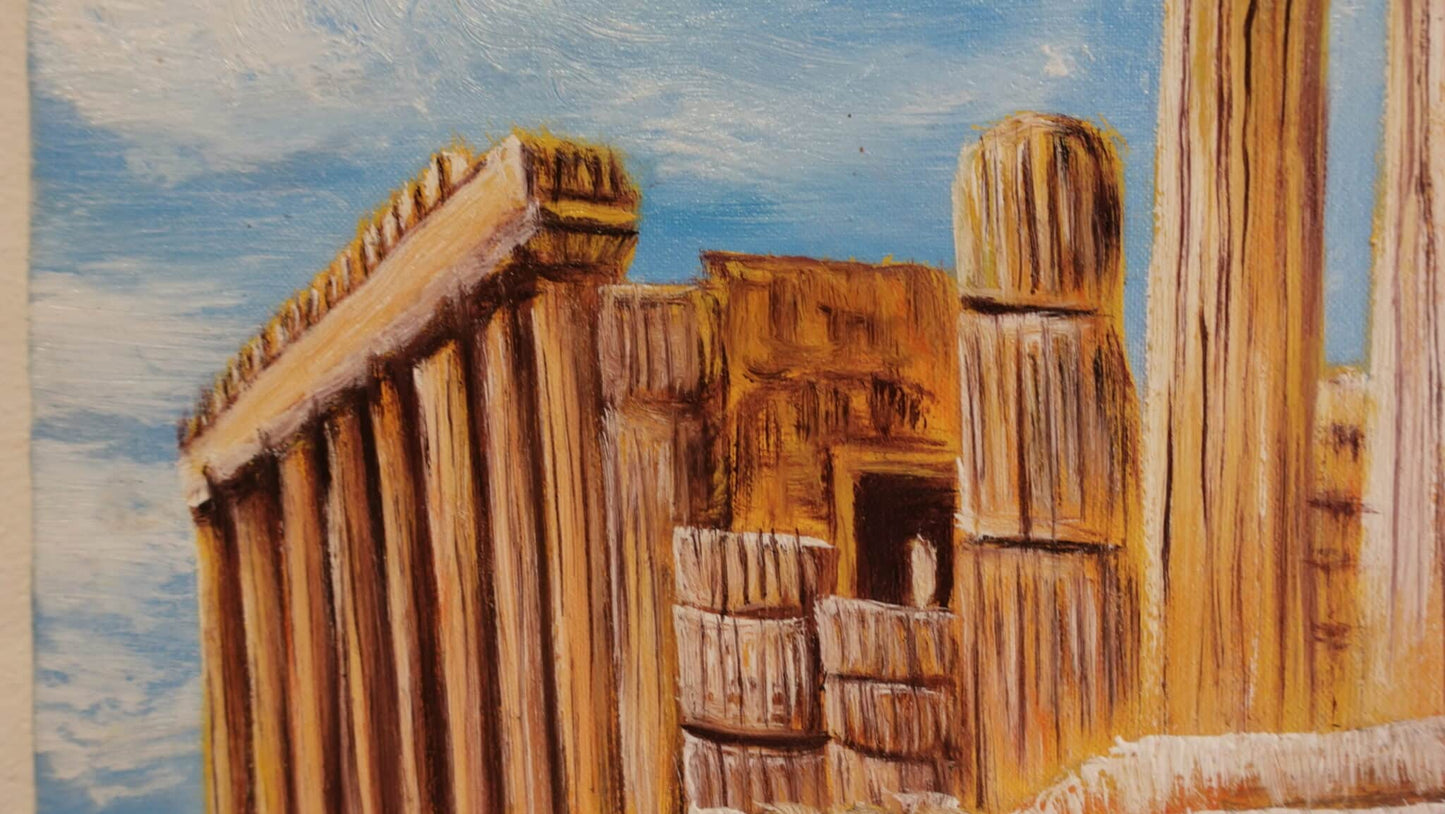 Athen, Der Parthenon 60x80 cm
