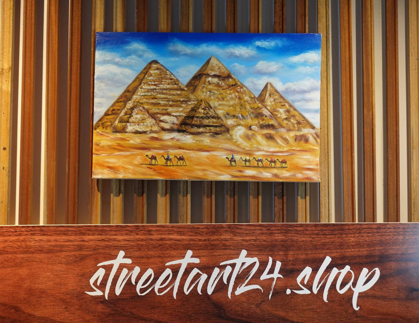 The Pyramids of Giza 60 x 40 cm