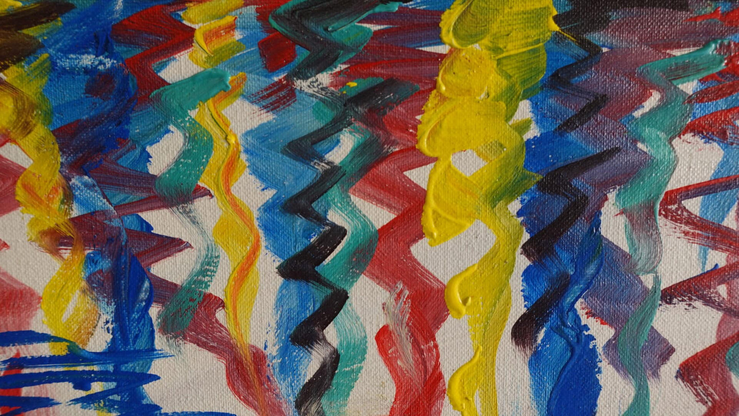 Paisaje abstracto de Berlin  60 x 80 cm