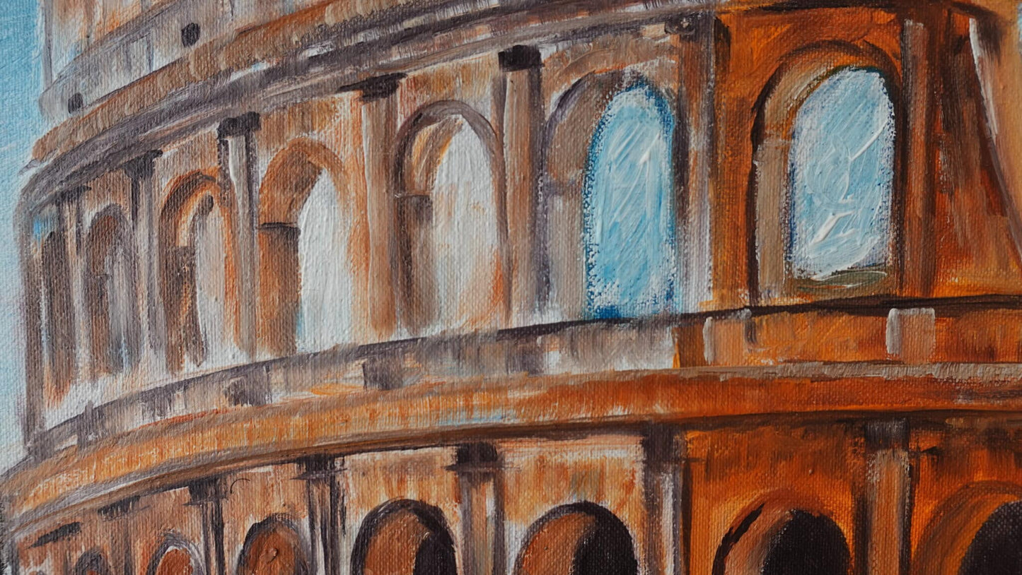 The Roman Colosseum 60 x 80 cm