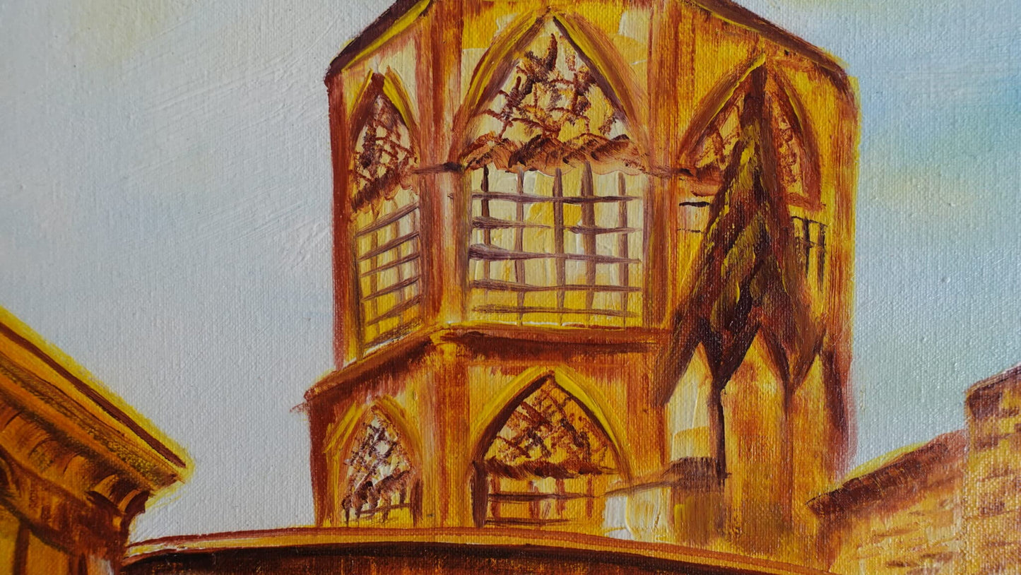 Cathedral of Saint Mary of Valencia 60 x 80 cm