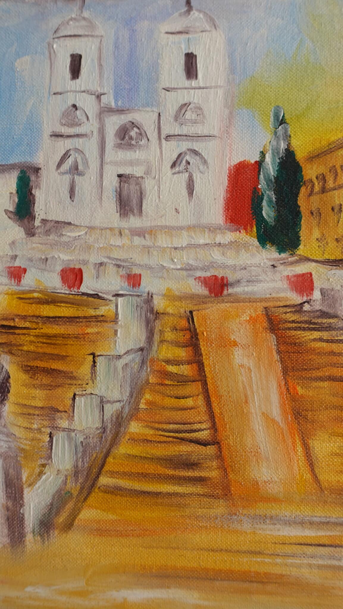 Rome collage 60 x 80 cm
