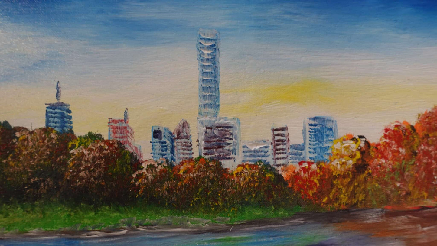 New Yorker Central Park 30 x 40 cm