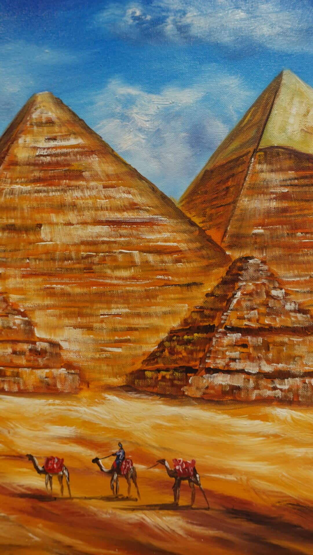 Pyramiden von Gizeh 60 x 40 cm