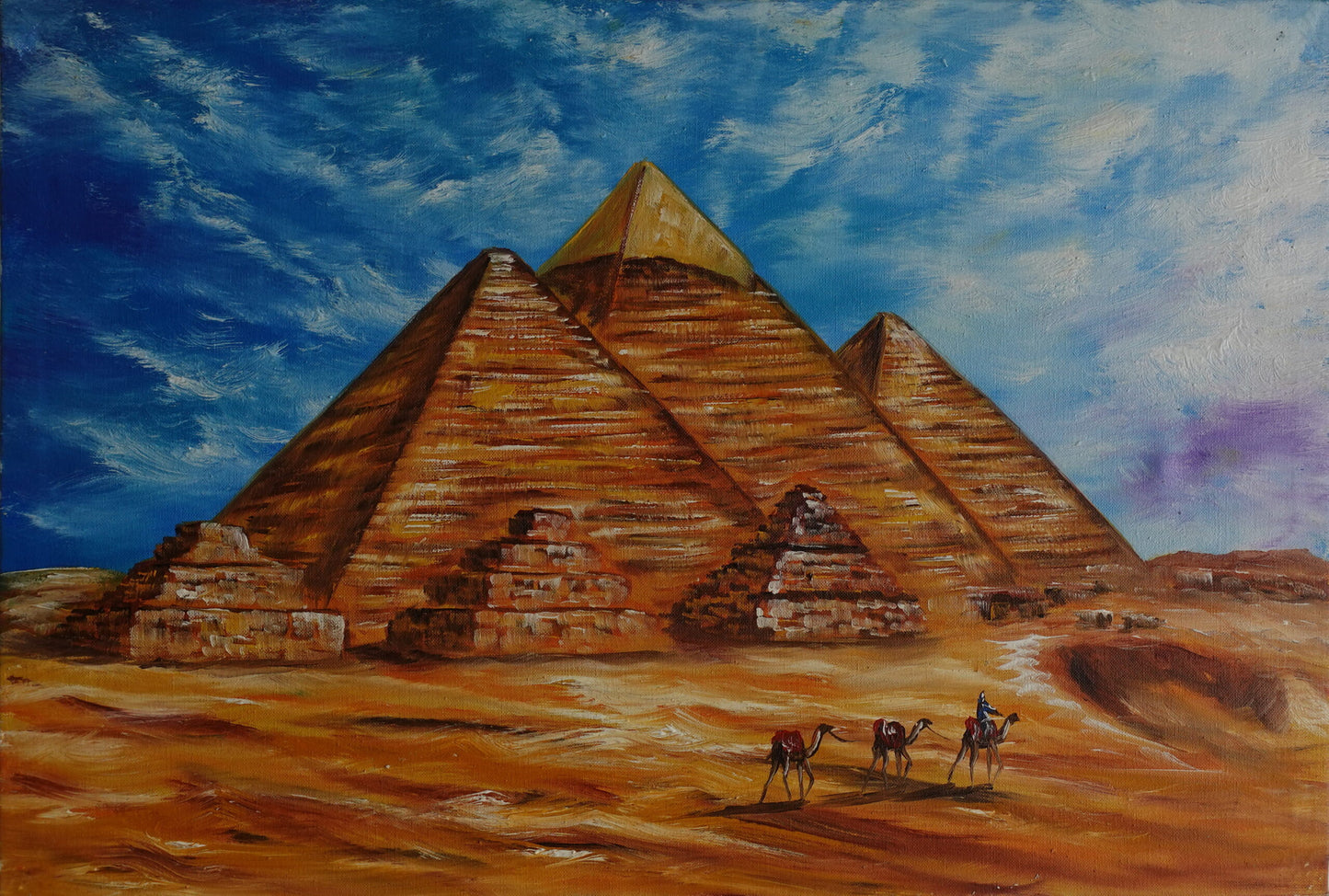 Pyramids of Egypt 60 x 40 cm