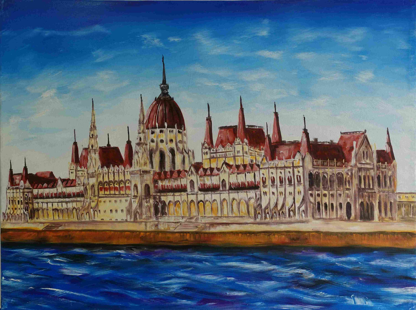 Parlament von Ungarn 60 x 80 cm