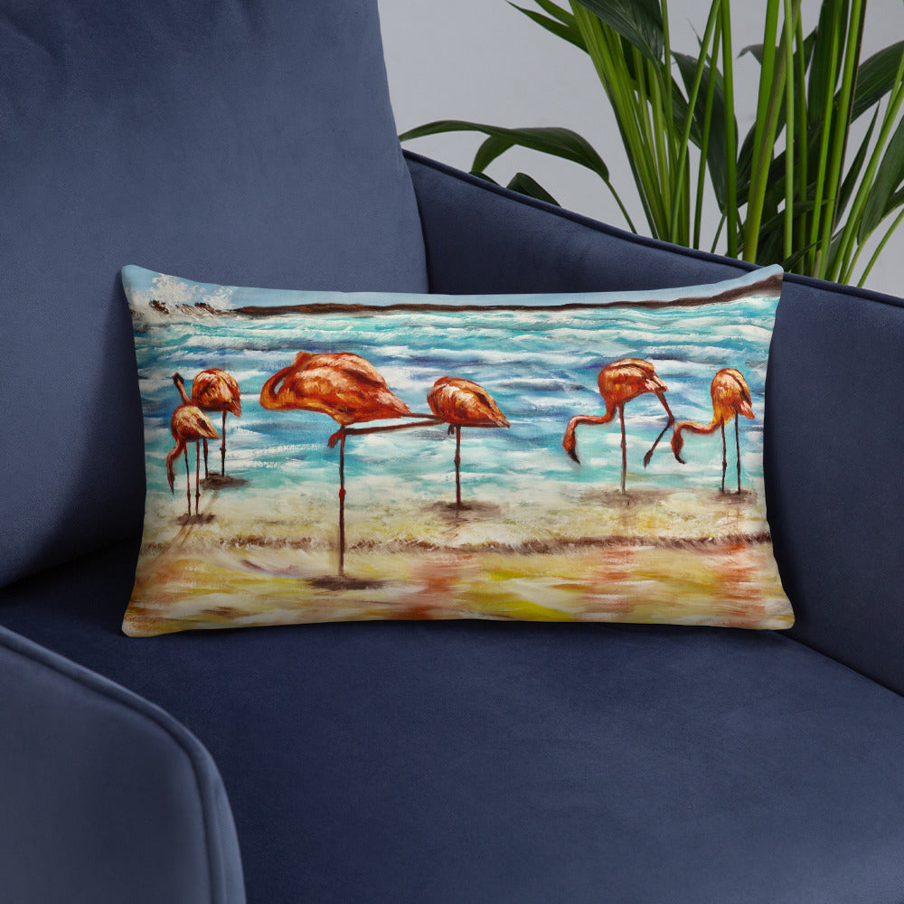 Marrakesh Flamingos Cushion