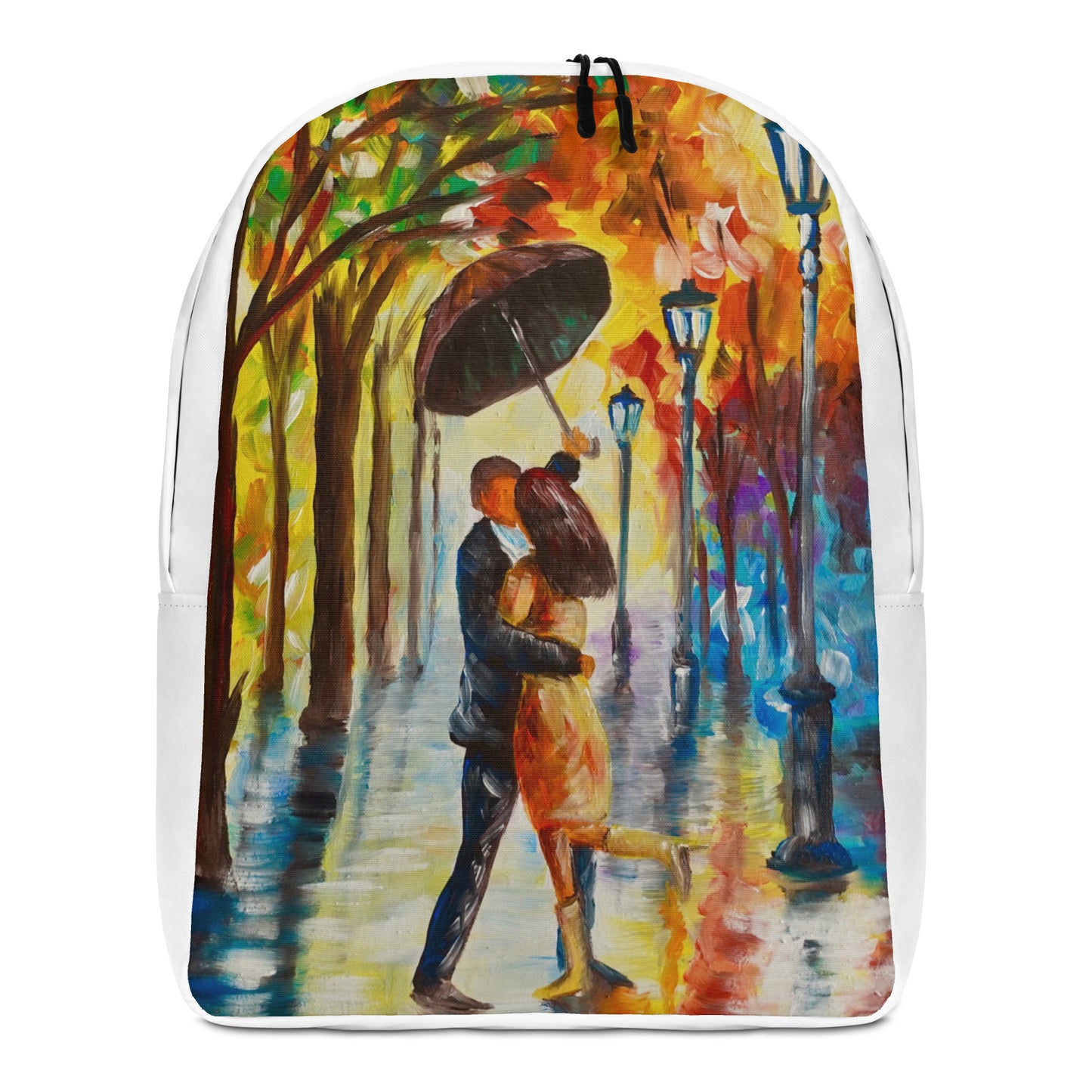 Rucksack "Dancing in the rain" Ideal für Laptop Secret Pocket Travel Art.-Nr