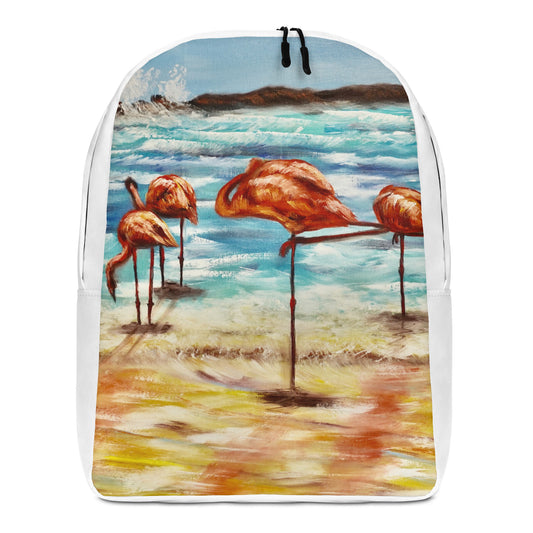 背包“Flamingos de Marrakech”非常适合笔记本电脑秘密口袋旅行 A