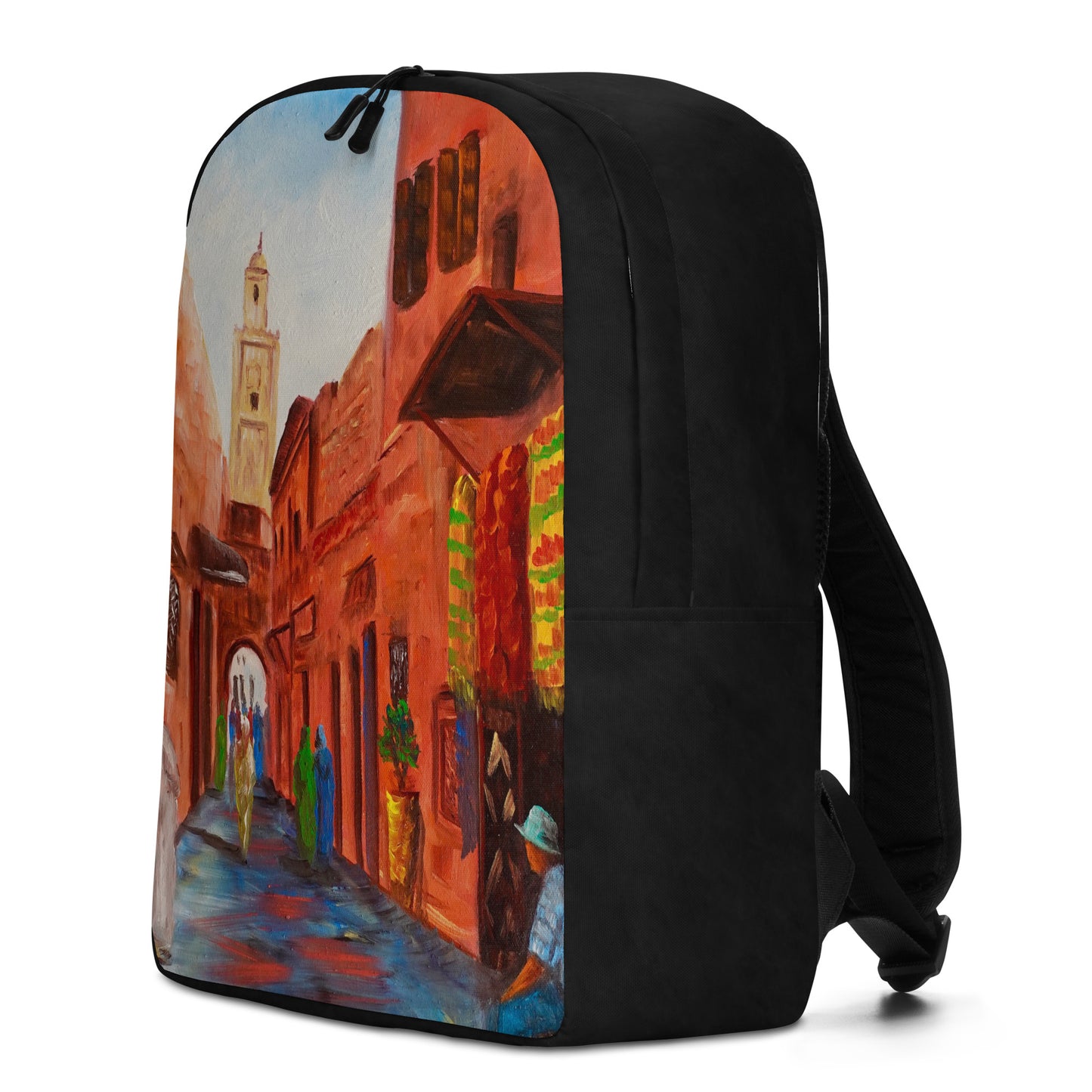 Backpack "Marrakech" Ideal for laptop Secret pocket Travel Art