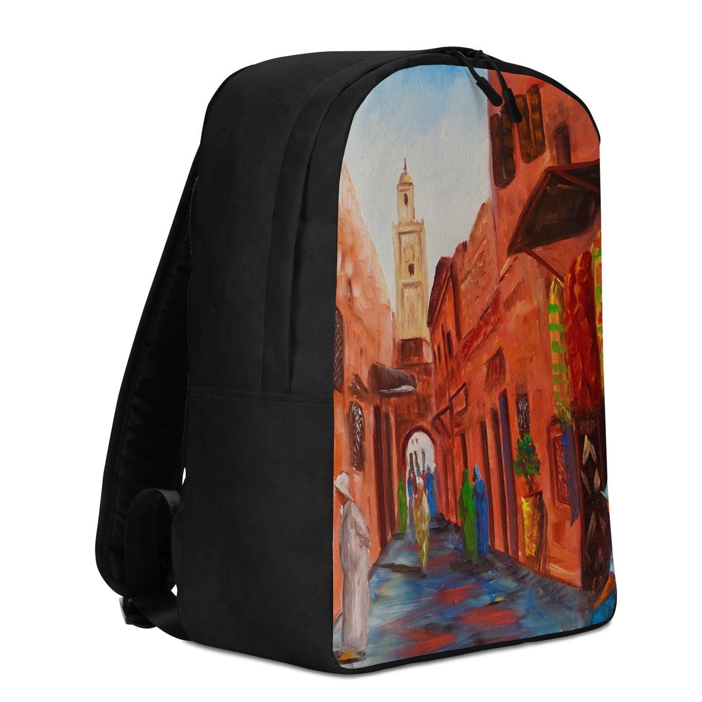 Backpack "Marrakech" Ideal for laptop Secret pocket Travel Art