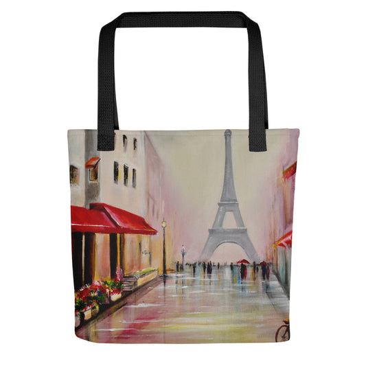 Bolsa de tela "Una calle de Paris"