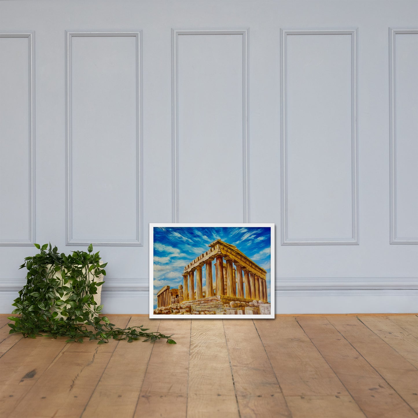 Framed Poster The Parthenon Athens