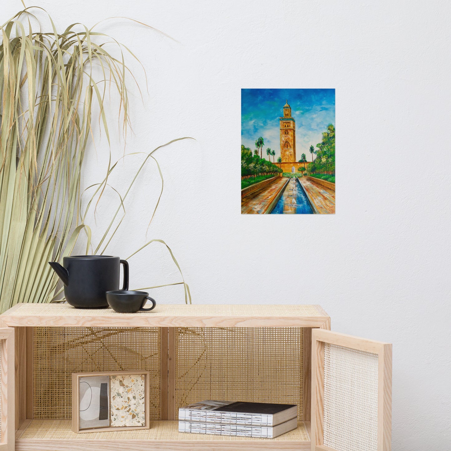 Poster without frame "The Mosque of Marrakech"