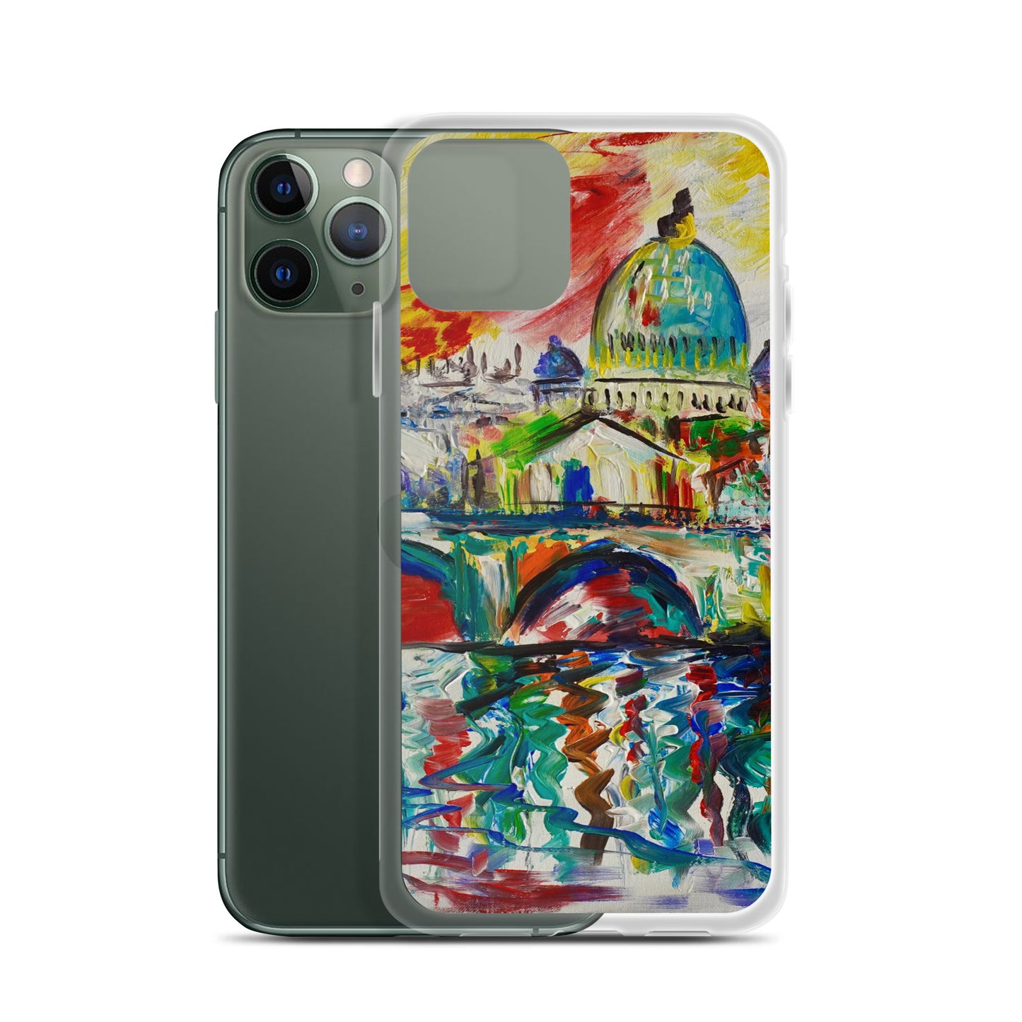 Abstract Berlin iPhone case