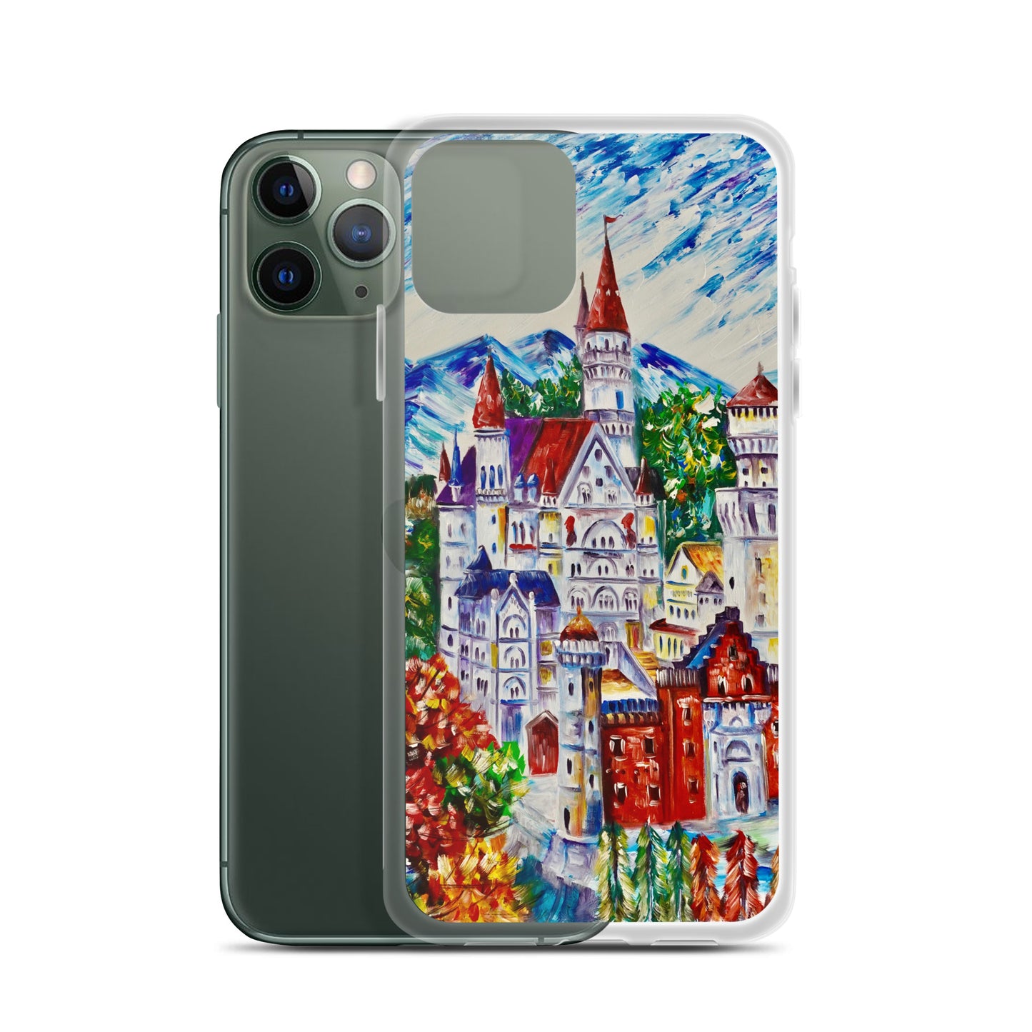 Neuschwanstein castle iPhone case