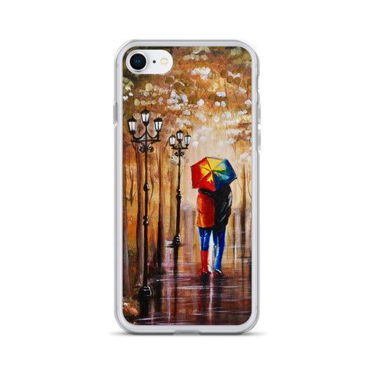 iPhone case "Couple in the rain"