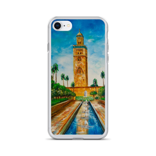 iPhone Hülle "Die Moschee von Marrakesch"