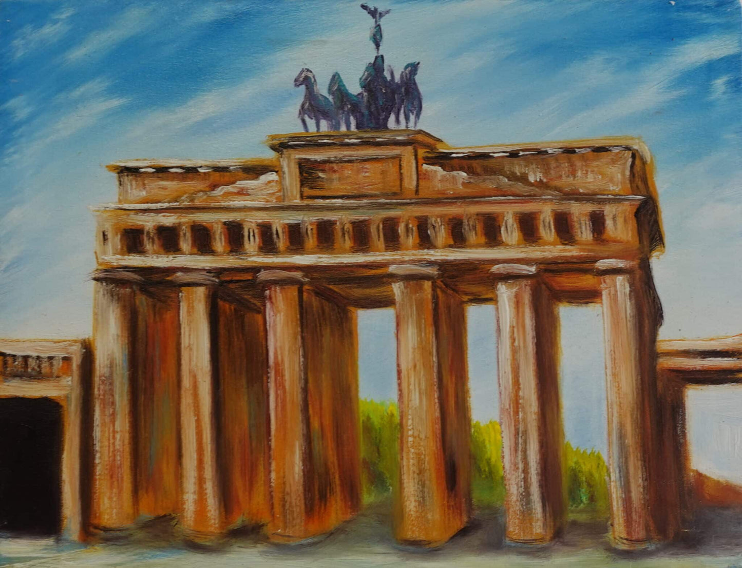 The Brandenburg Gate in Berlin 30 x 40 cm