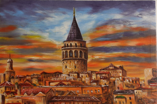 Torre de Gálata 60 x 40 cm