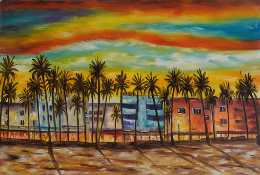 Miami Beach 60 x 40 cm