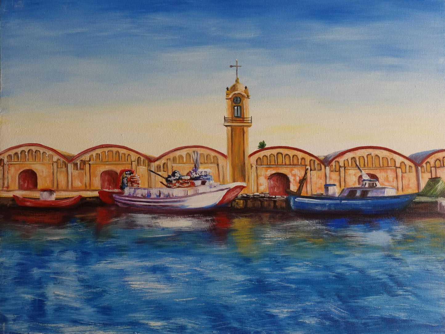 Unique painting of Valencia