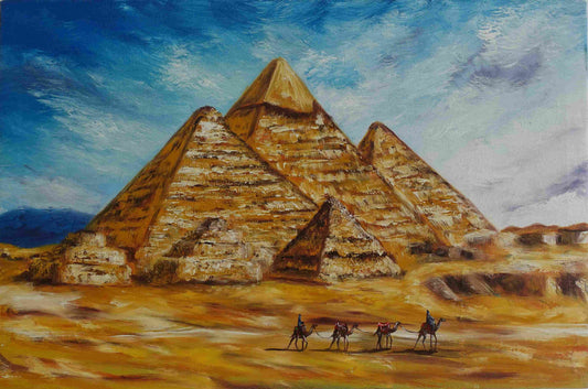 The Giza Necropolis 60 x 40 cm