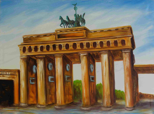 La Puerta de Brandeburgo 60 x 80 cm
