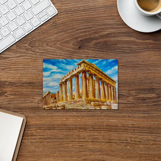 Tarjeta postal estándar Partenón Atenas