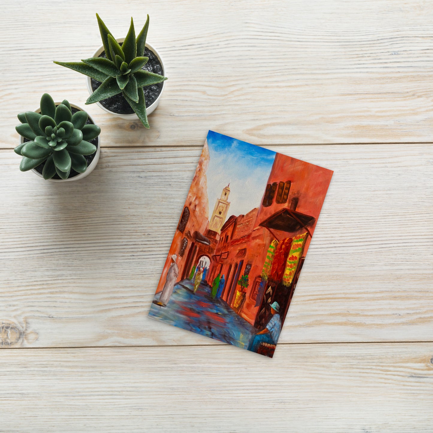 Marrakesch-Postkarte