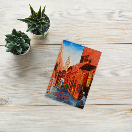 Marrakesh postcard