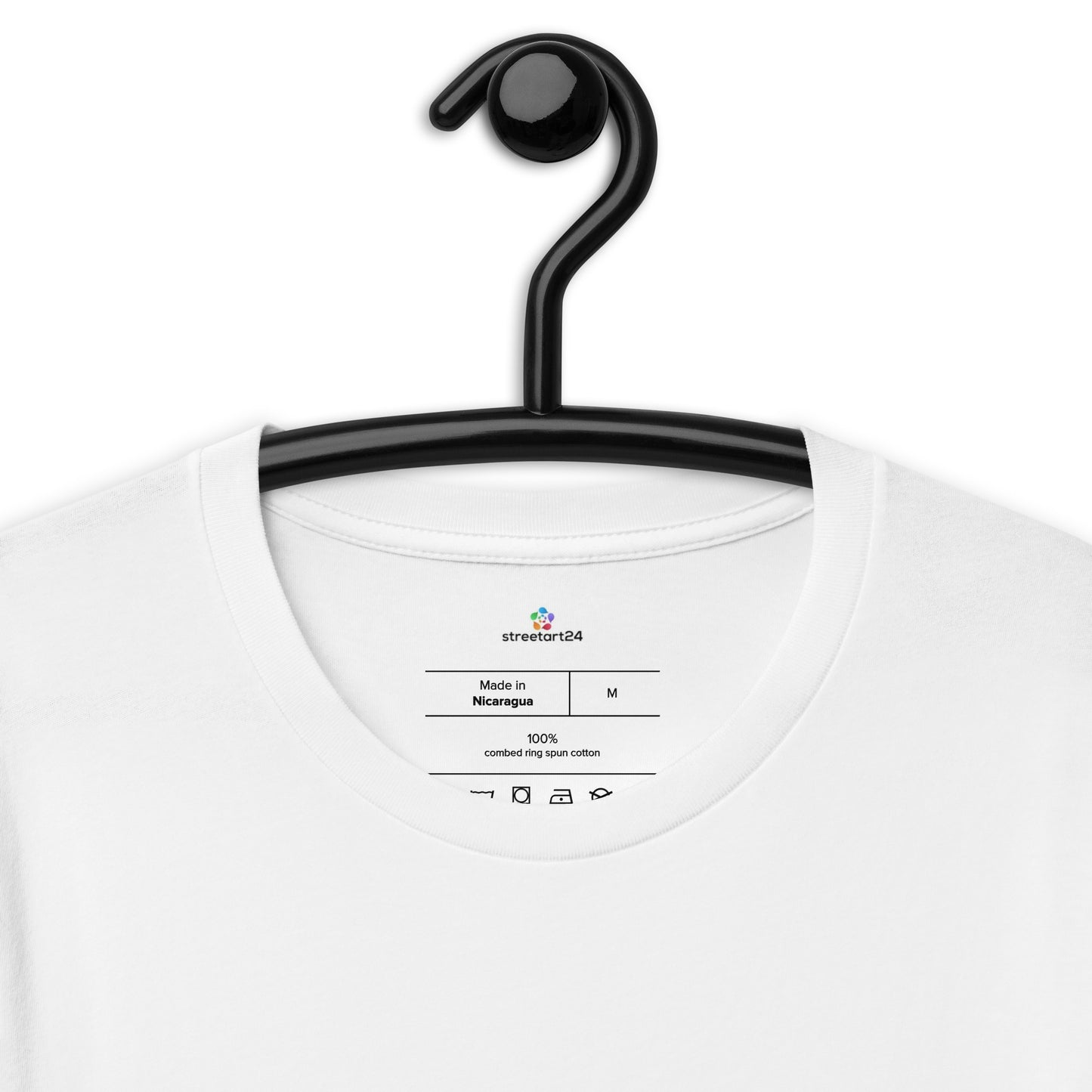 Camiseta de manga corta unisex Océano Abstracto