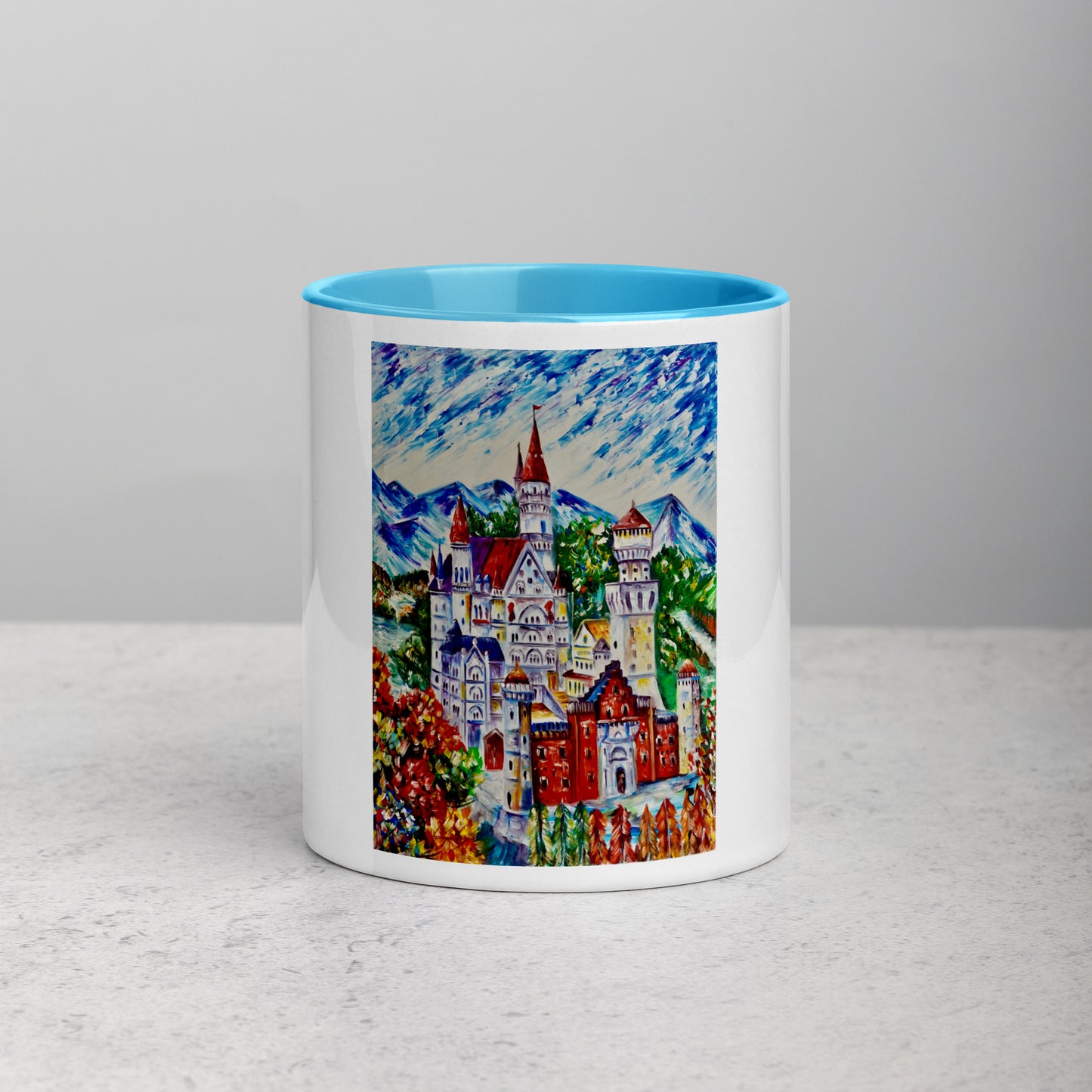 Neuschwanstein Castle Interior Color Mug