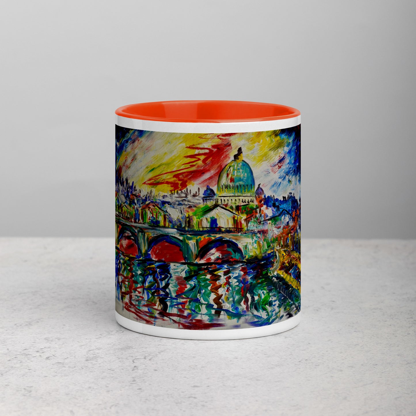 Abstract Berlin interior color Mug