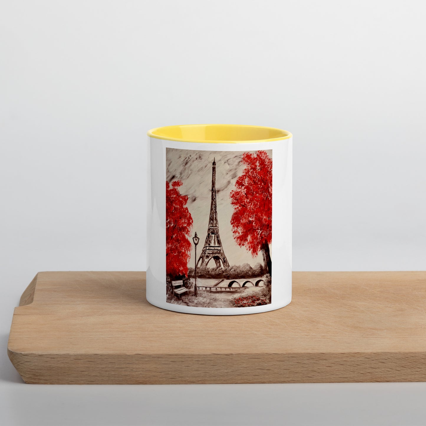 Paris interior color mug
