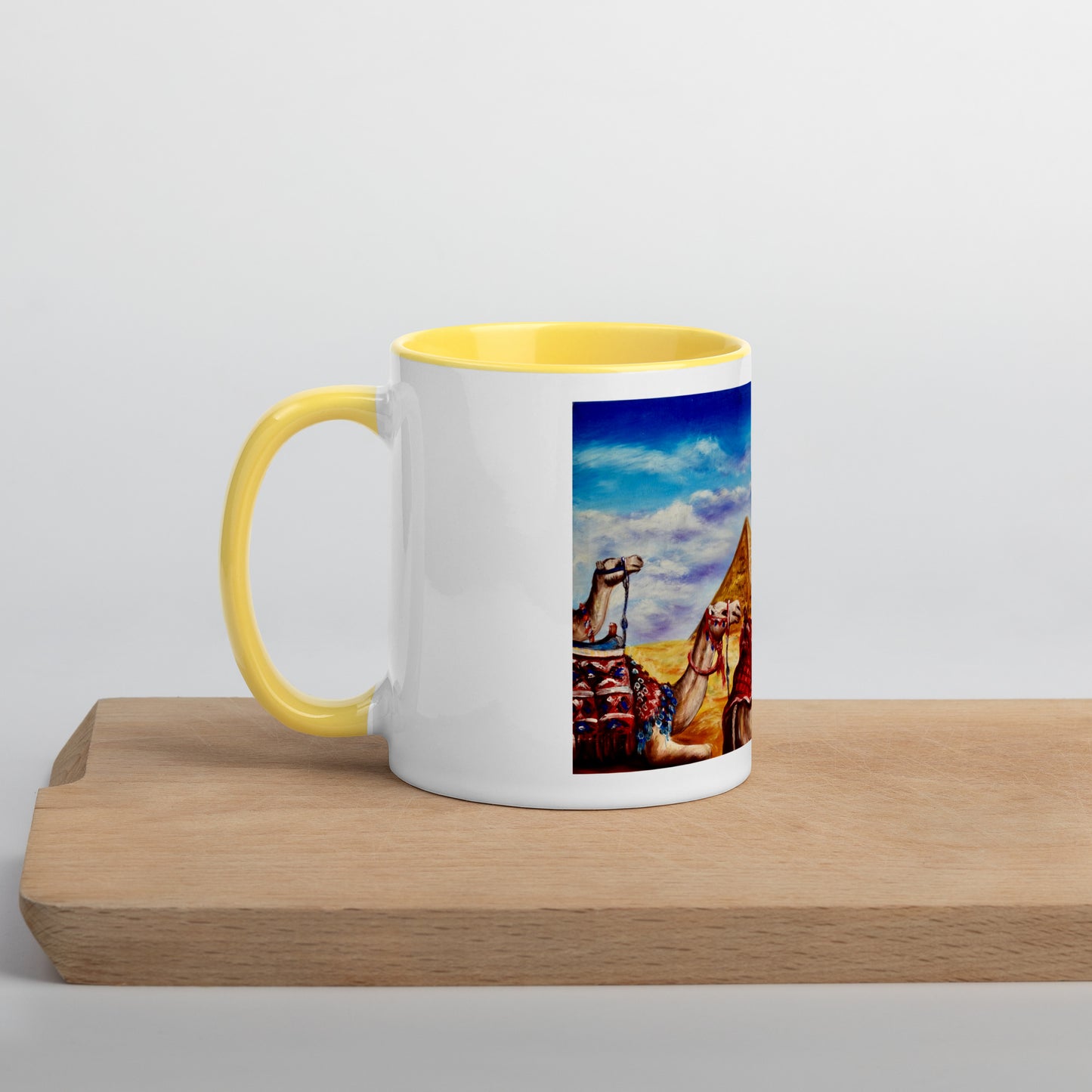 Egypt interior color mug