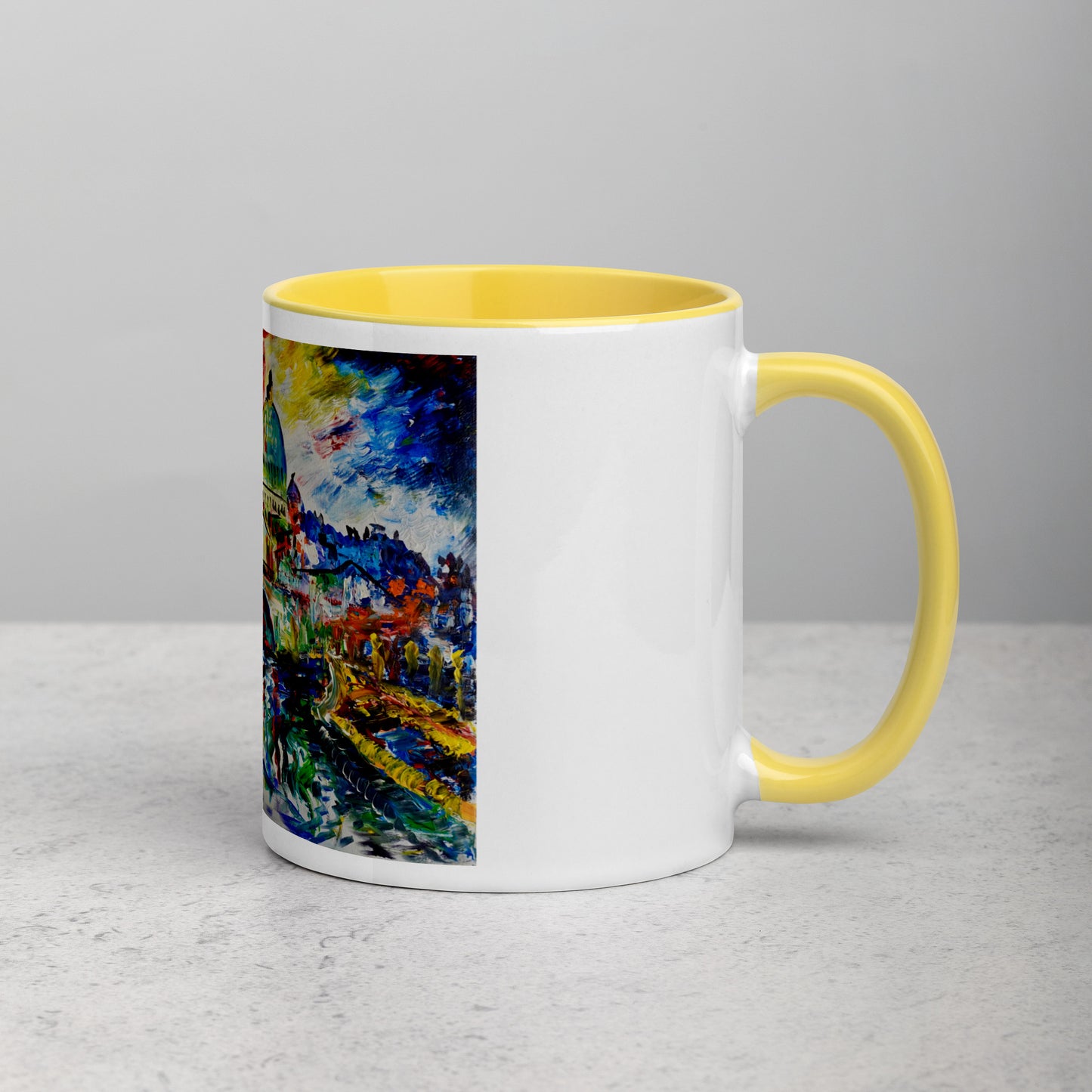 Abstract Berlin interior color Mug